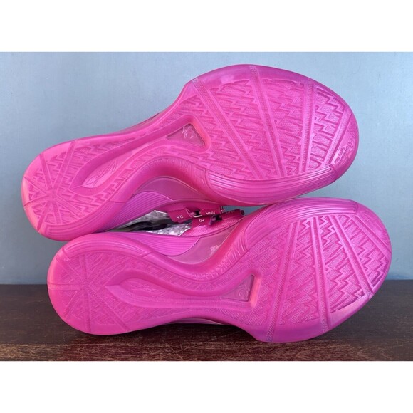 Nike KD 4 "Aunt Pearl" 2024 Pink Basketball Shoes Men's Size 11 HF9098-600 - Picture 10 of 11
